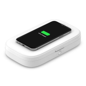 Стерилизатор за телефон Belkin WIZ011vfWH, 10W, бял | JAR Computers Belkin WIZ011vfWH