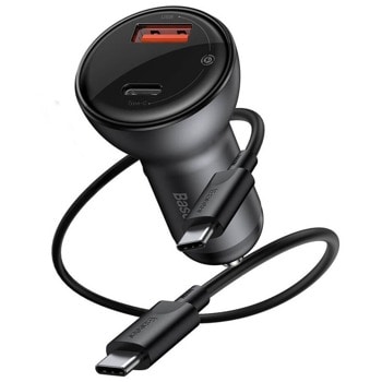 Baseus Digital Display PPS Dual Quick Car Charger