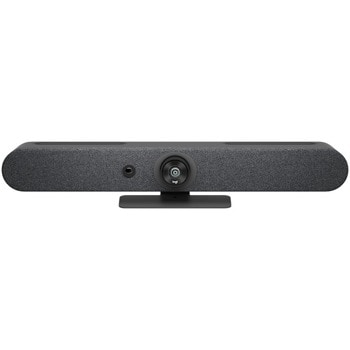 Конферентна камера Logitech Rally Bar Mini Graphite (960-001339), 3x говорителя, 4K, 6 вградени микрофона, управляема (PTZ), LAN, Wi-Fi, HDMI, USB, черна | JAR Computers Logitech 960-001339