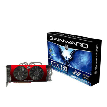 Видео карта GF GTX 285, 1GB Gainward PCI-E, 512bit, DDR3, 2xDVI (HDCP), TV Out | JAR Computers GF GTX 285