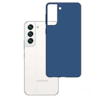 Калъф за Samsung Galaxy S23, термополиуретанов, 3MK Matt Case, удароустойчив, тъмносин | JAR Computers 3MK Matt Case for Galaxy S23 Blueberry