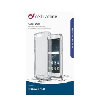 Cellular Line Clear Duo - Huawei P10 CLEARDUOP10T