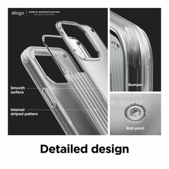 Buckler за iPhone 14 Pro прозрачен-мат