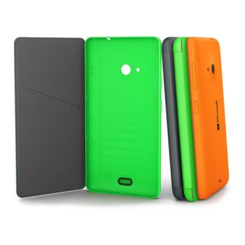 Калъф за Nokia Lumia 535, Flip Cover, зелен | JAR Computers NOKIA LUMIA 535 SHELL GREEN