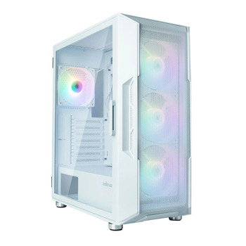 Кутия Zalman I3 NEO White, ATX/mATX/Mini-ITX, 2x USB 3.0, с прозорец, RGB Effect, бяла, без захранване | JAR Computers Кутия Zalman I3 NEO White ZM-I3-NEO-WH