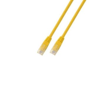 Пач кабел EFB Elektronik, UTP, Cat.5e, 7.5m, жълт | JAR Computers EFB Elektronik UTP Cat.5e 7.5m жълт K8095DG.7,5