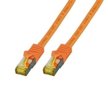 Пач кабел EFB Elektronik, SFTP, Cat.6A, 0.25m, оранжев | JAR Computers EFB Elektronik Cat.6A 0.25m SFTP оран MK7001.0.25O