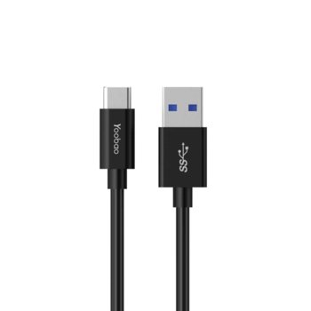 Yoobao USB C - USB B 1m Black YB-405