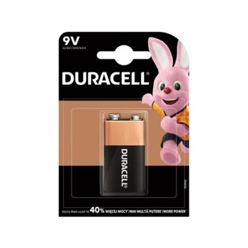 Батерия алкална Duracell, 6LR61, 9V, 1 бр. image