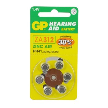 Батерия цинкова Hearing Aid ZA312  1бр.