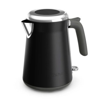 Електрическа кана Tefal KI6668E0, вместимост 1.7 литра, с филтър, индикатор за нивото на водата, 2400W, черна | JAR Computers Tefal KI6668E0