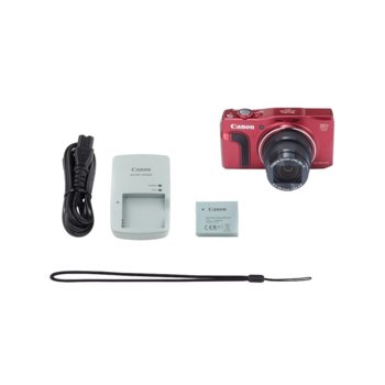 Canon PowerShot SX700 HS Red, Wi-Fi
