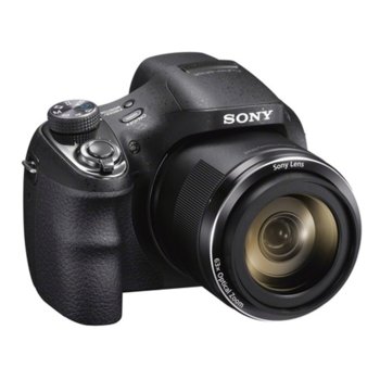 Sony Cyber Shot DSC-H400 black + Sony LCSU11B