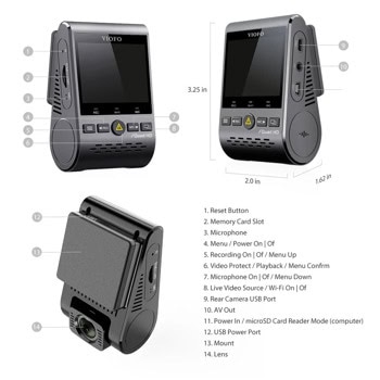 видеорегистратор viofo a129 plus duo | JAR Computers видеорегистратор viofo a129 plus duo