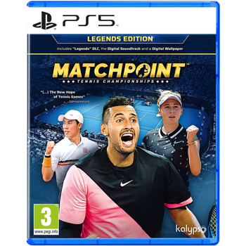 Игра за конзола Matchpoint: Tennis Championships - Legends Edition, за PS5 | JAR Computers Matchpoint Tennis Championships Legend Edition PS5