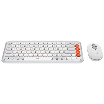 Logitech POP Icon Combo White & Orange 920-013141