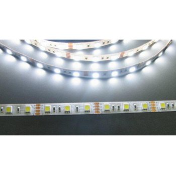 LED лента FS5050-60CW, 14.4W/m, DC 12V, бяла, 1m | JAR Computers LED STRIP FS5050-60CW 14.4W/M