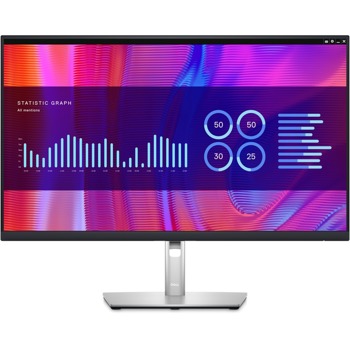 Монитор Dell P2723DE (210-BDEH), 27" (68.58 cm) IPS панел, QHD, 5ms, 350cd/m2, DisplayPort, HDMI, USB-C hub, LAN | JAR Computers Dell P2723DE