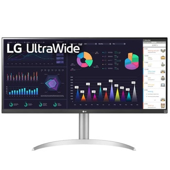 Монитор LG 34WQ650-W, 34" (86.36cm), IPS панел, 100Hz, Full HD, 5ms, 400cd/m2, DisplayPort, HDMI, USB-C | JAR Computers Монитор LG 34WQ650-W