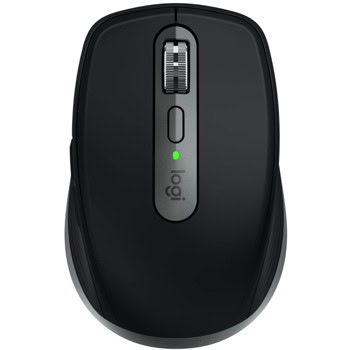 Мишка Logitech MX Anywhere 3S for Mac Space Grey, оптична (8000dpi), безжична, Bluetooth, черна, 6 бутона | JAR Computers Logitech MX Anywhere 3S for Mac Space Grey