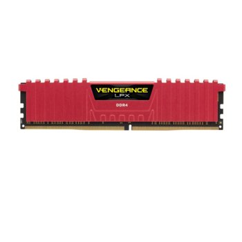 16GB 4x 4GB DDR4 2666MHz Corsair Vengeance LPX Red