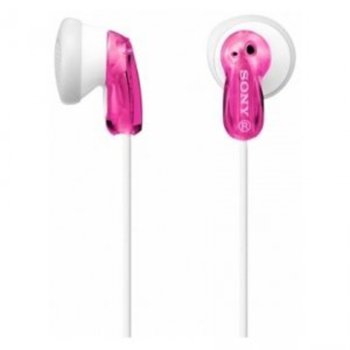 Слушалки Sony MDR E9LPP, 18Hz-22кHz честотен диапазон, 1.2 м кабел, розови | JAR Computers Слушалки Sony MDR E9LPP