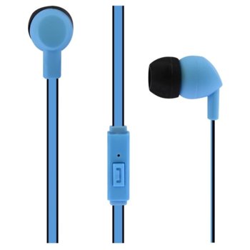 Слушалки TnB Be Color, микрофон, бутон за разговори, сини | JAR Computers TnB Be Color Blue ESBCBL
