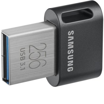 Памет 256GB USB Flash Drive, Samsung Fit Plus (MUF-256AB/APC), USB 3.1 Gen1, черна | JAR Computers Samsung Fit Plus MUF-256AB/APC