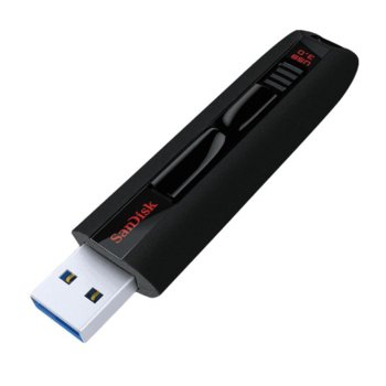 Памет 64GB USB Flash Drive, SanDisk Extreme CZ80-064G-G46, USB 3.0, черна | JAR Computers 64GB Extreme USB 3.0 CZ80-064G-G46