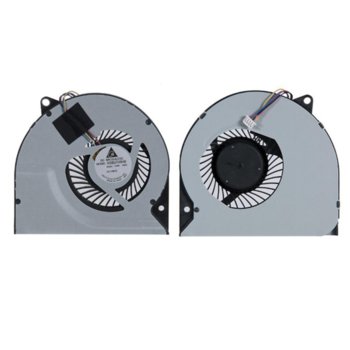 Вентилатор за лаптоп, съвместим с Asus N55 (4 кабела) | JAR Computers CPU Fan Asus N55
