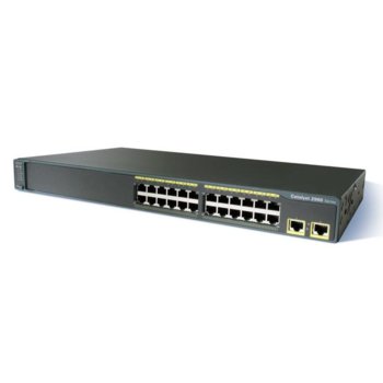 Cisco Catalyst 2960 24 10/100 + 2 10/100/1000 Up