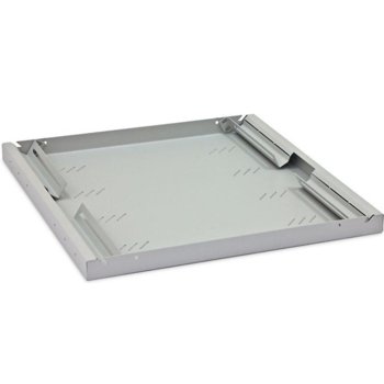 19" shelf, depth 350 mm, height 1U, перфорирана, сива | JAR Computers Triton RAC-UP-350-A4