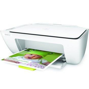 Мултифункционално мастиленоструйно устройство HP DeskJet 2130, цветен, принтер/копир/скенер, 1200 x 1200 dpi, 7.5 стр/мин, USB 2.0, A4 | JAR Computers HP DeskJet 2130 F5S40B