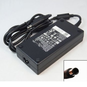 Захранване (оригинално) за лаптопи Dell 19.5V 180W 9.23A, (7.5x5.0) 3 prong | JAR Computers Оригинално зарядно за лаптоп Dell 19.5V 180W 9.23A