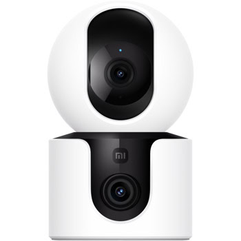 IP камера Xiaomi C300 Dual, куполна PT (Pan/Tilt) камера, 3MPix(2304x1296), 2.8/6mm обектив, H.265, IR осветеност(до 10 метра), безжична, Bluetooth, Wi-Fi, MicroSD слот до 256GB, микрофон, говорител | JAR Computers Xiaomi C300 Dual BHR9166EU