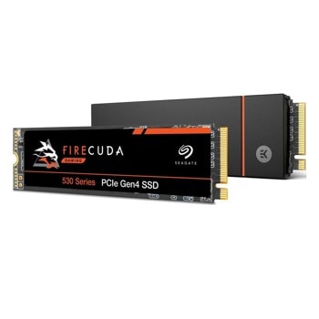 Памет SSD 2TB, Seagate FireCuda 530, NVMe, M.2 (2280), скорост на четене 7,300 MB/s, скорост на запис 6,900MB/s | JAR Computers Seagate FireCuda 530 ZP2000GM3A013