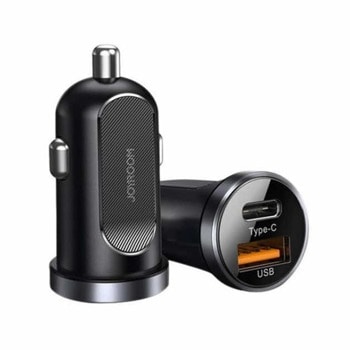 Joyroom Dual USB-A & USB-C Car Charger C-A08