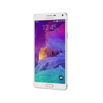 Samsung Galaxy Note 4 (N910), Frosted White, 5.7" (14.48 cm) HD Super AMOLED осемядрен (четириядрен Cortex-A57 1.9 GHz & четириядрен Cortex-A53 1.3 GHz) 1.9 GHz, 3GB RAM, 32GB памет (+microSD слот), Android 4.4 (Kitkat). 176g, 2г.гаранция | JAR Computers Samsung Galaxy Note 4 Frosted White SM-N910C