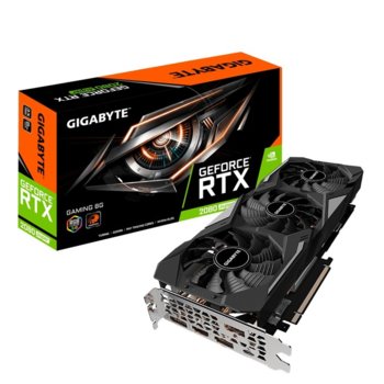 Видео карта Nvidia RTX 2080 SUPER, 8GB, Gigabyte RTX 2080 SUPER GAMING, PCI-E 3.0, GDDR6, 256bit, DisplayPort, HDMI, USB Type C | JAR Computers Gigabyte RTX 2080 SUPER GAMING rev.1