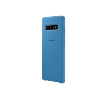 Samsung S10+ G975 Silicone Cover Blue