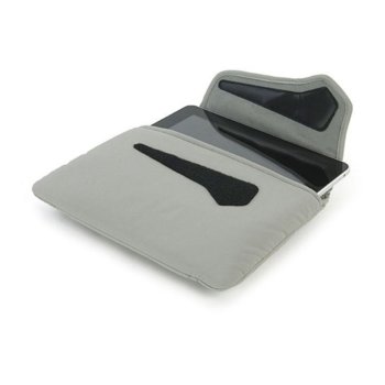 Калъф /тип джоб/ за таблет Apple iPad, до 9.7" (24.63cm), Anti-Slip система за допълнителна защита, сребрист цвят | JAR Computers TUCANO BFSOFTIP-SL 9.7inch Silver