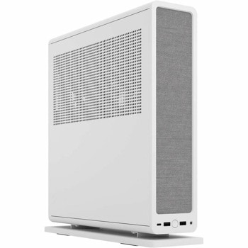 Кутия Fractal Design Ridge PCIe 4.0, Mini-ITX, 1x USB 3.1 Gen 2 Type-C, 2x USB 3.0, 2x Aspect 140mm вентилатора, бяла, без захранване | JAR Computers Fractal Design Ridge PCIe 4.0 White FD-C-RID1N-12