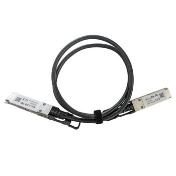 Оптичен пач кабел Mikrotik Q+DA0001, от QSFP+ към QSFP+, Direct Attach Cable(DAC), 1m image