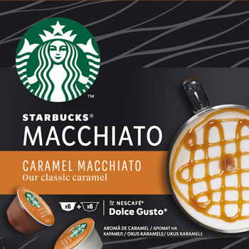 STARBUCKS Caramel Macchiato 6 напитки