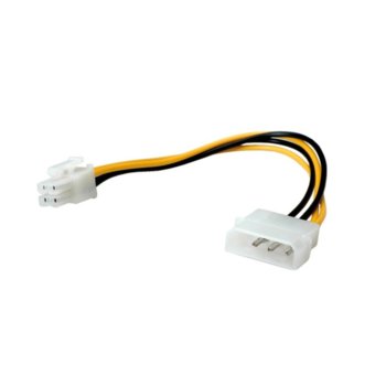 Преходник 4->4Pin, PowerSupply | JAR Computers Захранващ кабел 4/4P -11.03.1019
