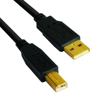 VCom USB A(м) към USB B(м) 1.8m CU201G-B-1.8m