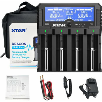 Зарядно устройствo Xtar Dragon VP4L Plus, за до 8бр. батерии 22650/32650 | JAR Computers Xtar Dragon VP4L Plus
