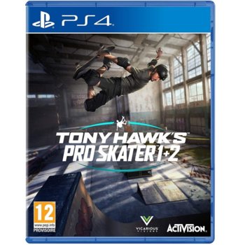 Игра за конзола Tony Hawk's Pro Skater 1 + 2 Remastered, за PS4 | JAR Computers Tony Hawks Pro Skater 1 + 2 Remastered PS4
