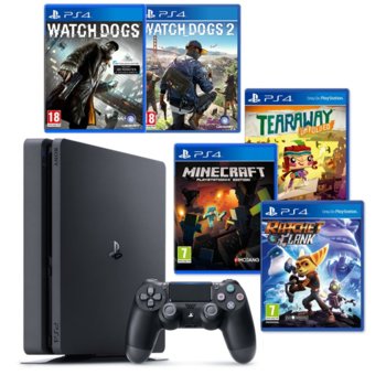 PlayStation 4 Slim Watch Dogs Kids Pack