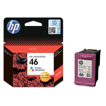 HP 46 3 Pack (CZ638AE) Black/Color